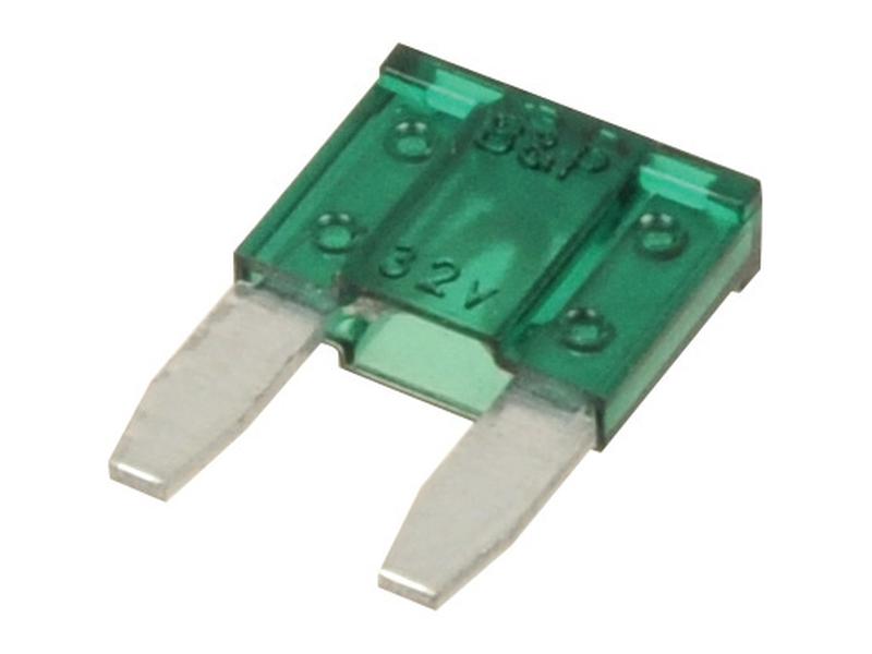 Fusible (Mini) 30 Ampères enfichable - vert