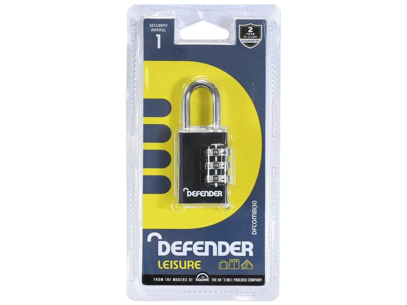 Squire Recodable Toughlock Combination Padlock - Die Cast, Body width: 30mm (Security rating: 2)