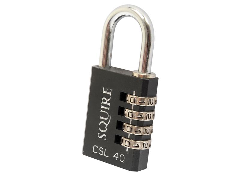 Squire Recodable Toughlock Combination Padlock - Die Cast, Body width: 38mm (Security rating: 4)