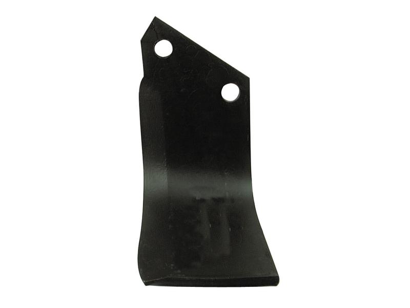 Rotavator Blade Square RH 100x10mm Height: 202mm. Hole Centres: 76mm ...