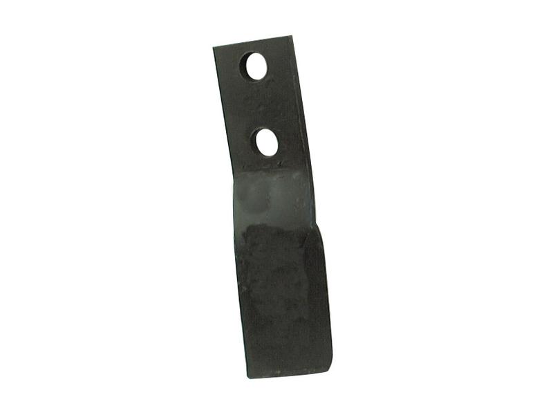Rotavator Blade Twisted LH 50x12mm Height: 202mm. Hole centres: 50mm. Hole Ø: 16.5mm. Replacement for Celli