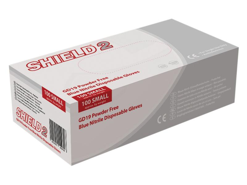 Disposable Nitrile Gloves - 8/M (Qty in Box: 100 pcs.)