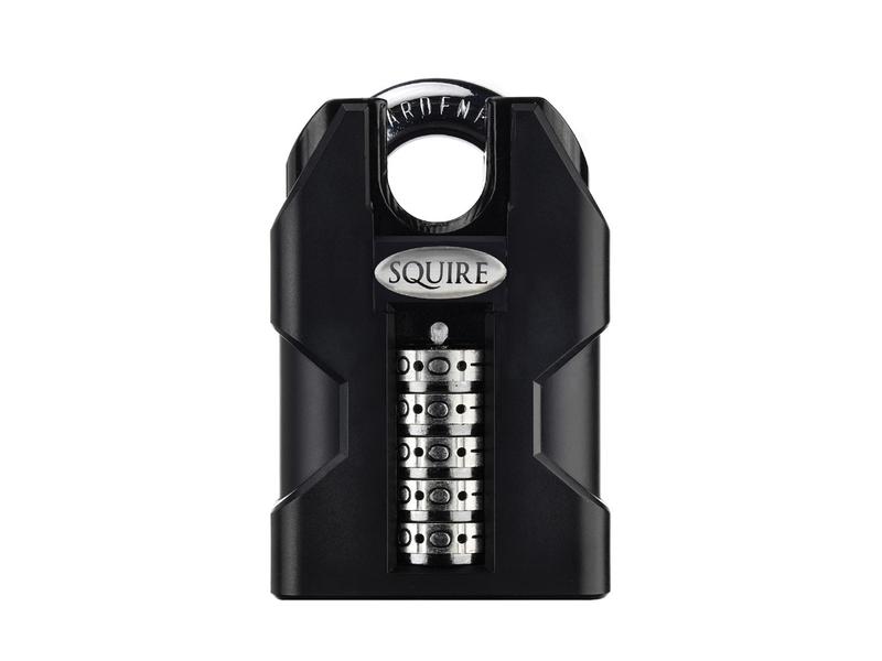 Squire Recodable Stronghold Padlock - Hardened Staal, Body width: 50mm (Security rating: 8)