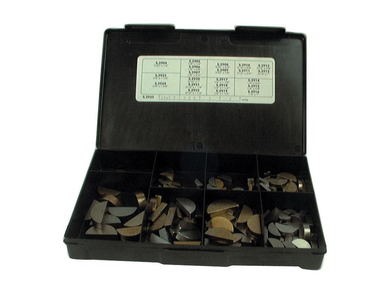 Imperial Woodruff Keys - Assorted (184 pcs. Handipak) DIN or Standard No. DIN 6888