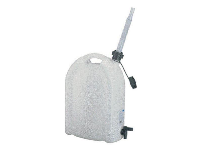 Kunststof  Jerrycan - Wit 20 ltr Afbeelding 1