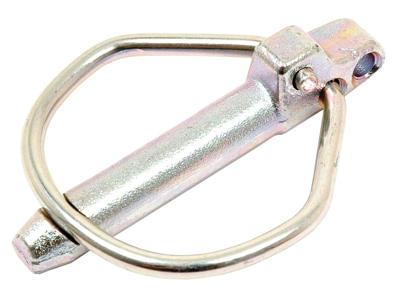 Rübig ringsplint m/pæreformet fjær, Pinne Ø7.5mm x 44mm