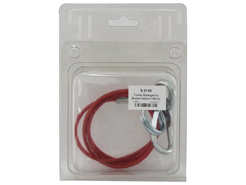 Trailer Emergency Brake Cable 116mm