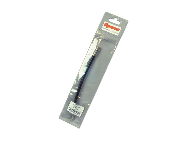Smørepistolslange - Fleksibel (1/8\'\' BSPT) 20cm (1stk. Agripak)
