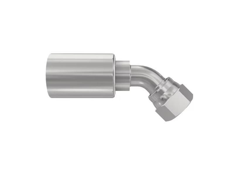 Parker JIC 37° Perskoppeling 5/16\'\' x 1/2\'\' - 20TPI Vrouw Wartel 45° Afbeelding 1
