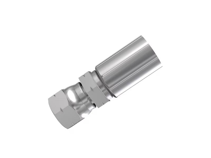 Parker SAE 45° 3/8\'\' x 5/8\'\' - 18TPI Vrouw Wartel Afbeelding 1