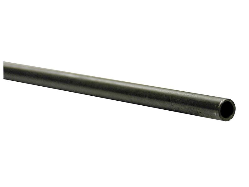 Hydraulikkrør i stål (12L)   x 1.5mm,  3m