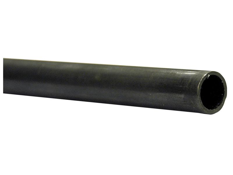 Tubo Metálico Hidráulico (22L)  22mm x 2mm, (Negro), 3m