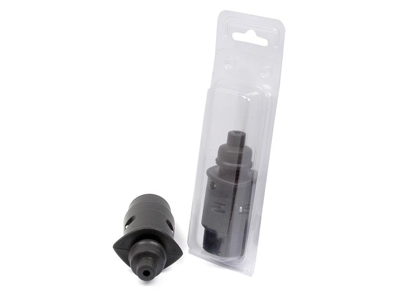7 Pin Trailer Plug (Plastic), Male 12V (Agripak 1 pc.)