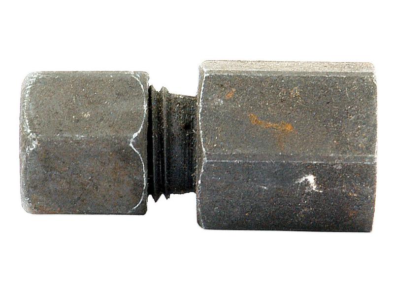 Hydraulic Metal Pipe Female Stud Coupling G.A.V. 8L - 1/4\'\'BSP
