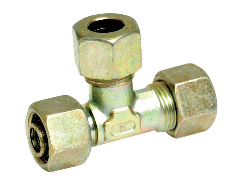 Hydraulic Metal Pipe Tee Standpipe Coupling E.L.V. 12L coupler branch