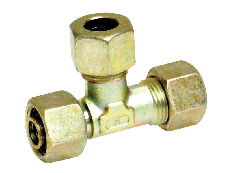 Hydraulic Metal Pipe Tee Standpipe Coupling E.L.V. 22L coupler branch