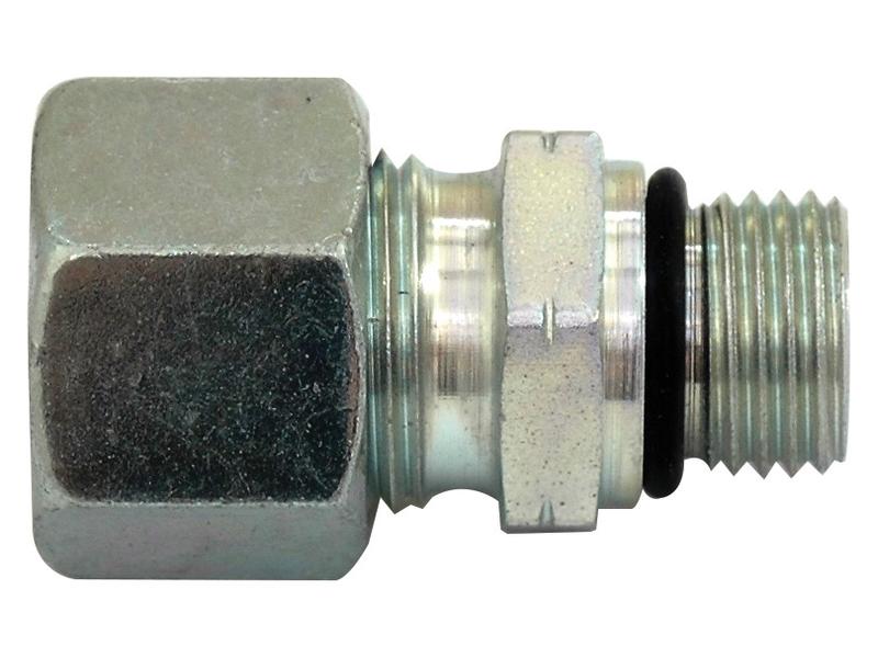 Hydraulic Metal Pipe Stud coupling 12L - 3/4\'\'UNF