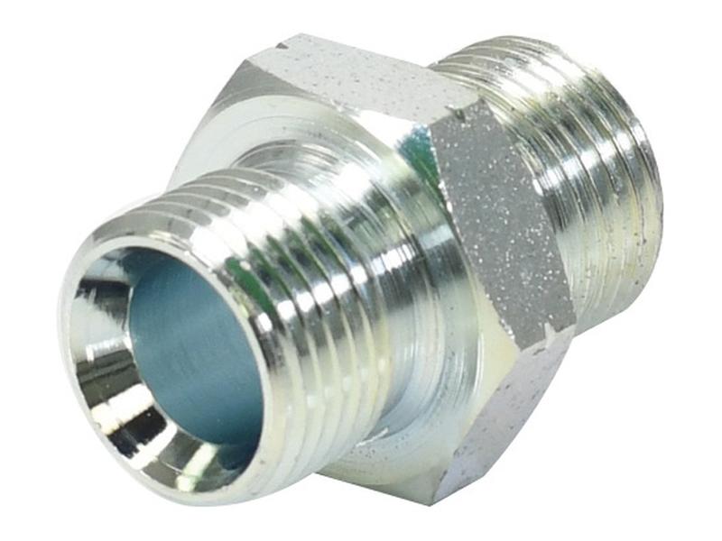 Hydraulikadapter M18 x 1.50 Millimeter Han x M18 x 1.50 Millimeter Han Billede 1