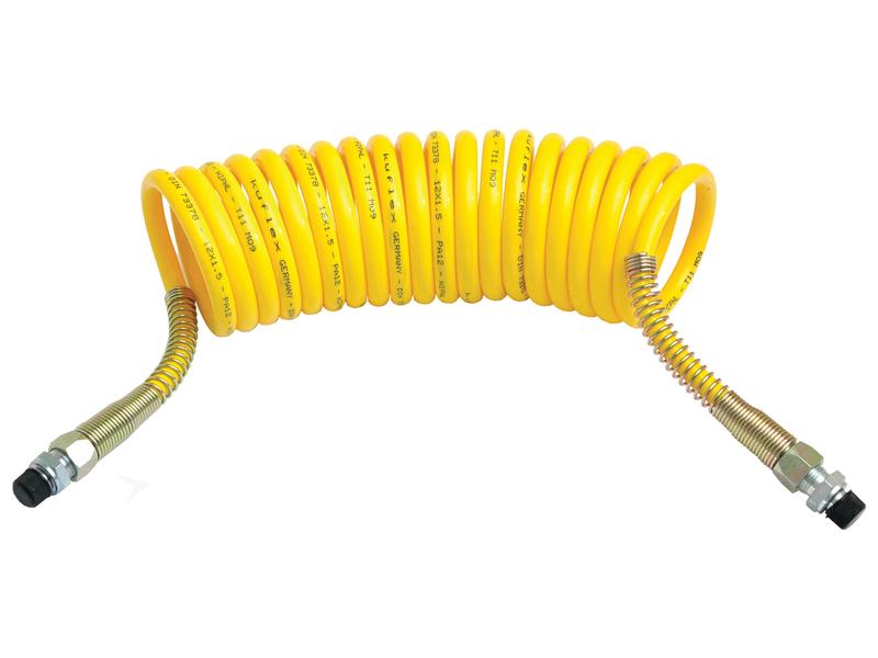 Przewód powietrzny spiralny - żółty