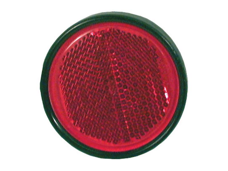 Refleks (rund) Ø67mm (Rød)