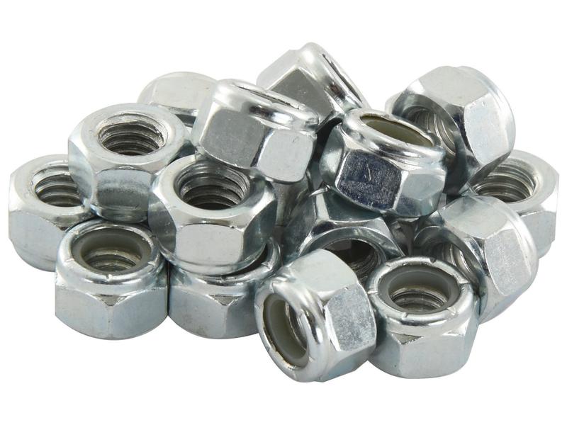 Imperial Self Locking Nut, Size: 5/16\'\' UNC (DIN or Standard No. DIN 985) Tensile strength: 8.8