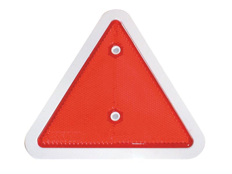 Reflector - Triangular (Rojo) 180mm