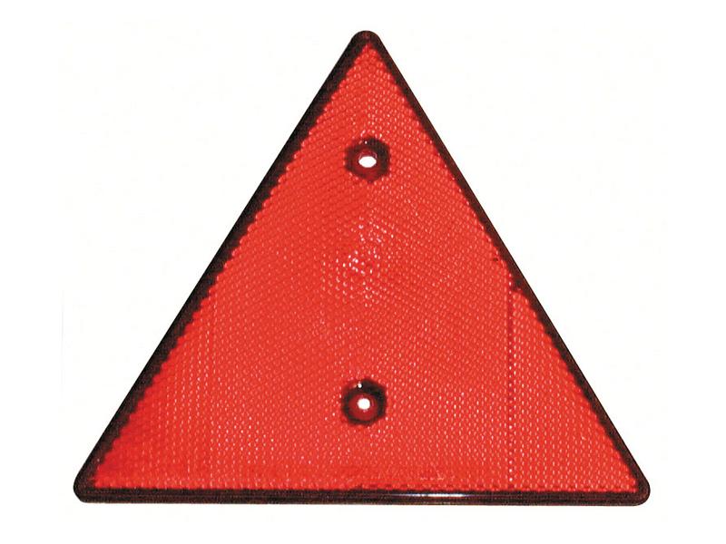 Reflector - Triangular (Rojo) 150mm