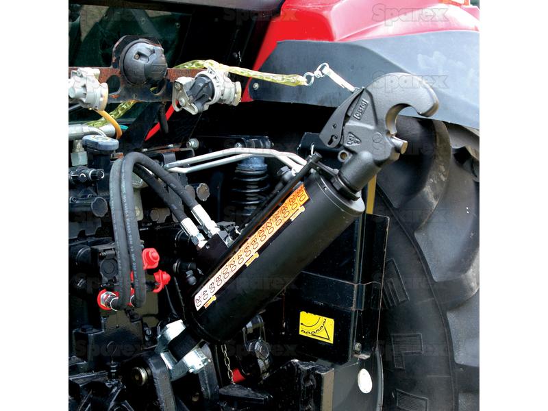 Hydraulic Top Link (Cat.3/3) Knuckle and Q.R CBM Hook, Cylinder Bore 90mm, Min. Length 690mm.