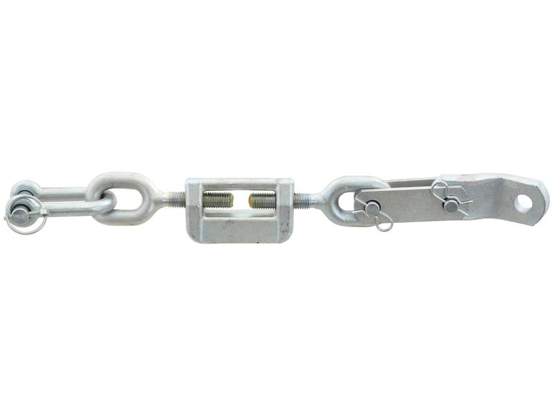 Stabiliser Chain - D-Shackle Ø19mm - Holes Ø19.5mm - Min. Length:560mm -  3/4 UNC