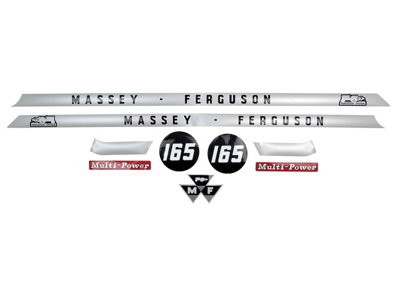 Sett av dekaler - Massey Ferguson 165