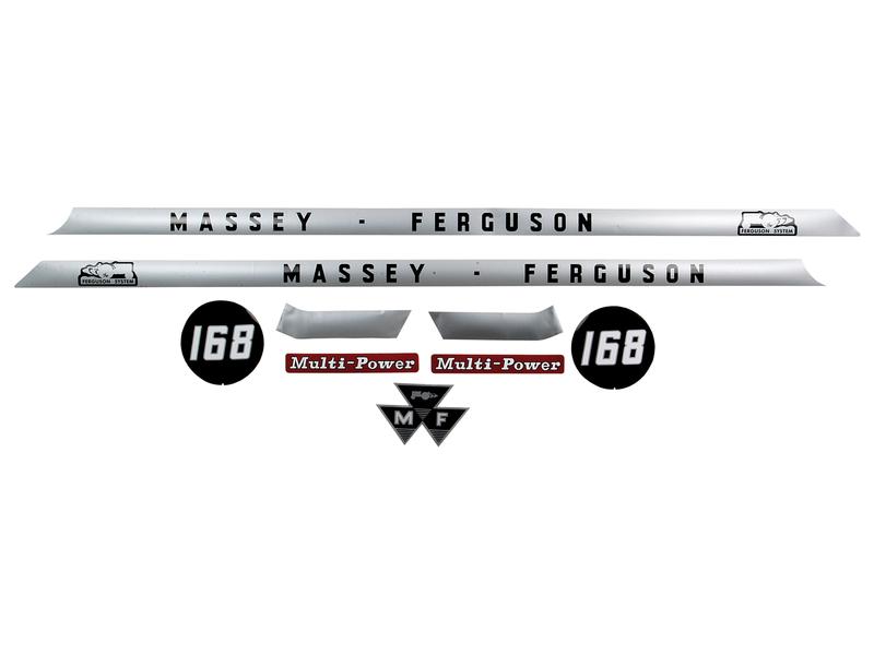 Emblemsæt - Massey Ferguson 168