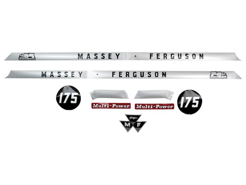 Kit d\'autocollants - Massey Ferguson 175