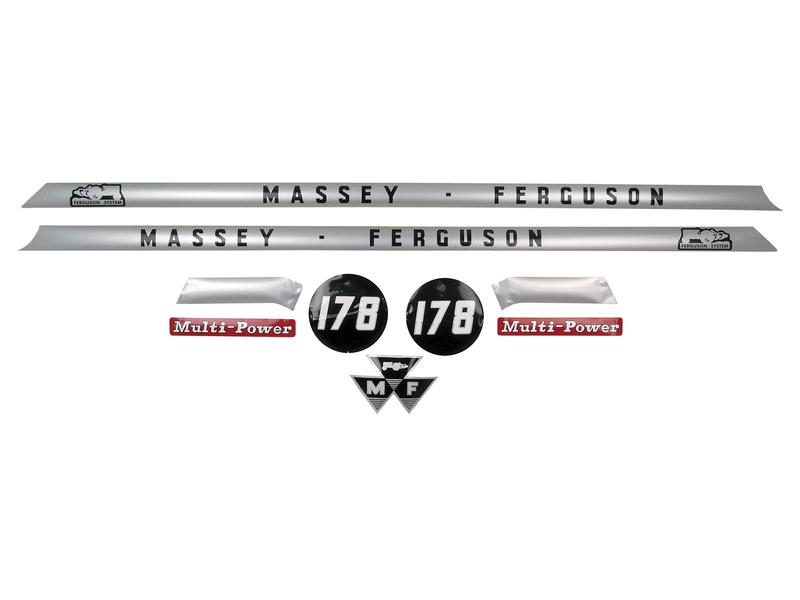 Kit Adesivo Trattore - Massey Ferguson 178
