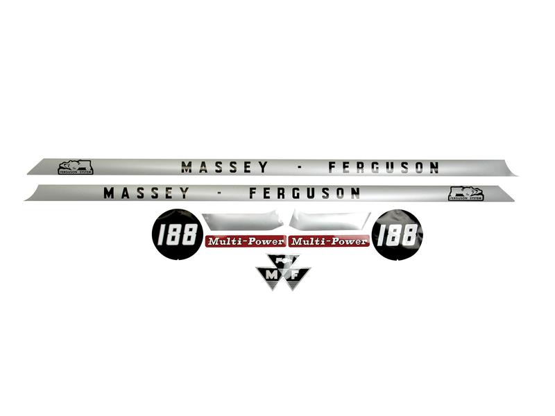 Kit d\'autocollants - Massey Ferguson 188