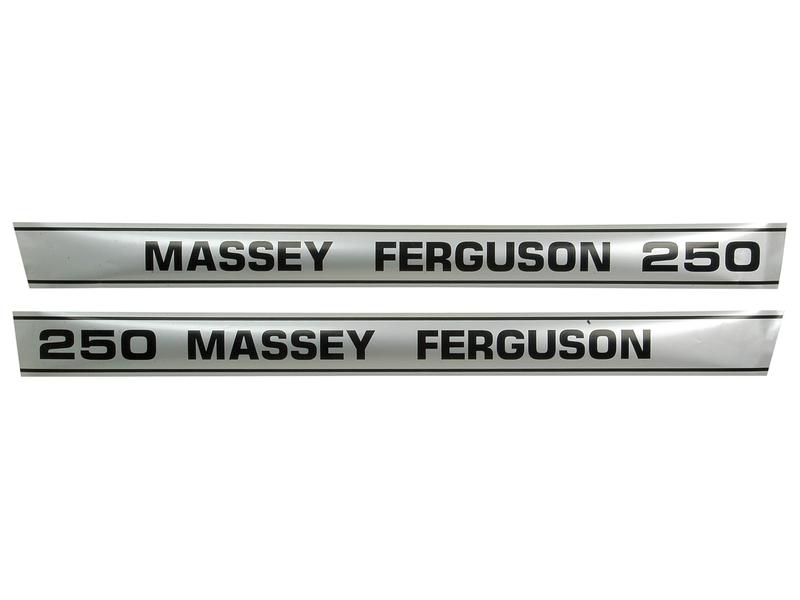 Emblemsæt - Massey Ferguson 250