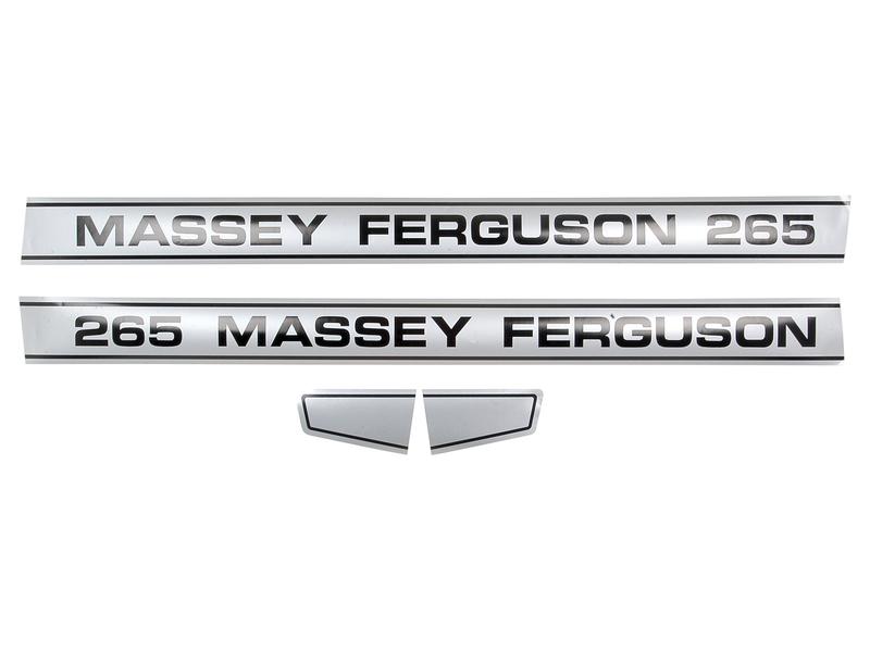 Emblemsæt - Massey Ferguson 265