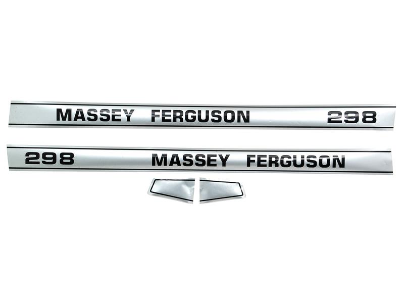 Typenschild - Massey Ferguson 298