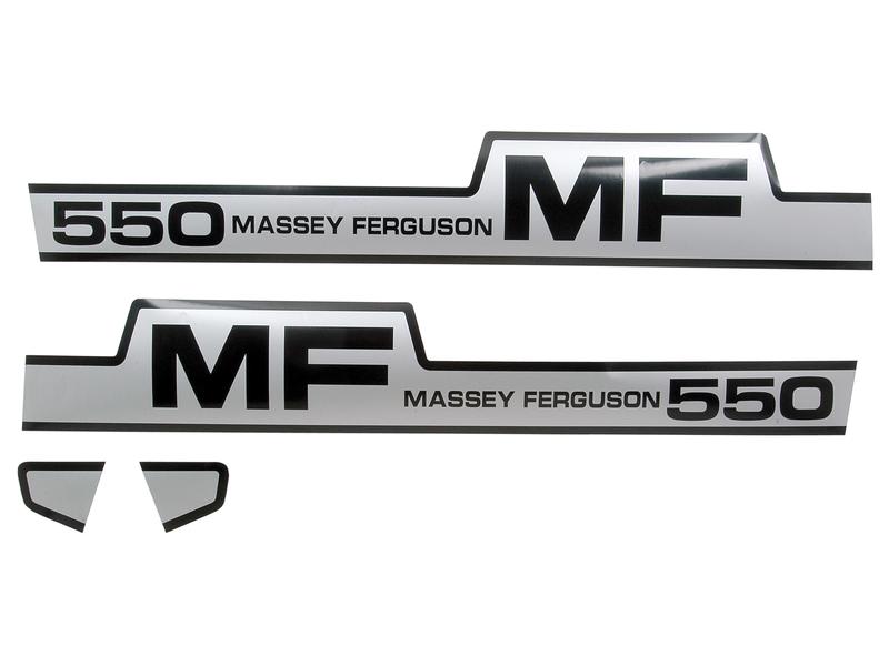 Typenschild - Massey Ferguson 550