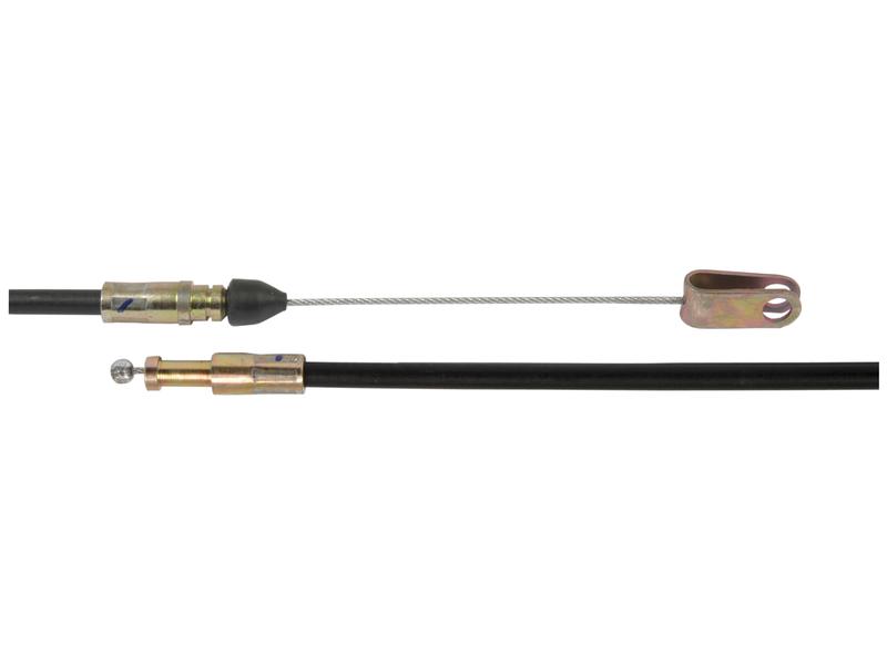 Hand Throttle Cable - Length: 1350mm, Outer cable length: 1230mm.
