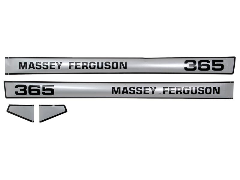Emblemsæt - Massey Ferguson 365