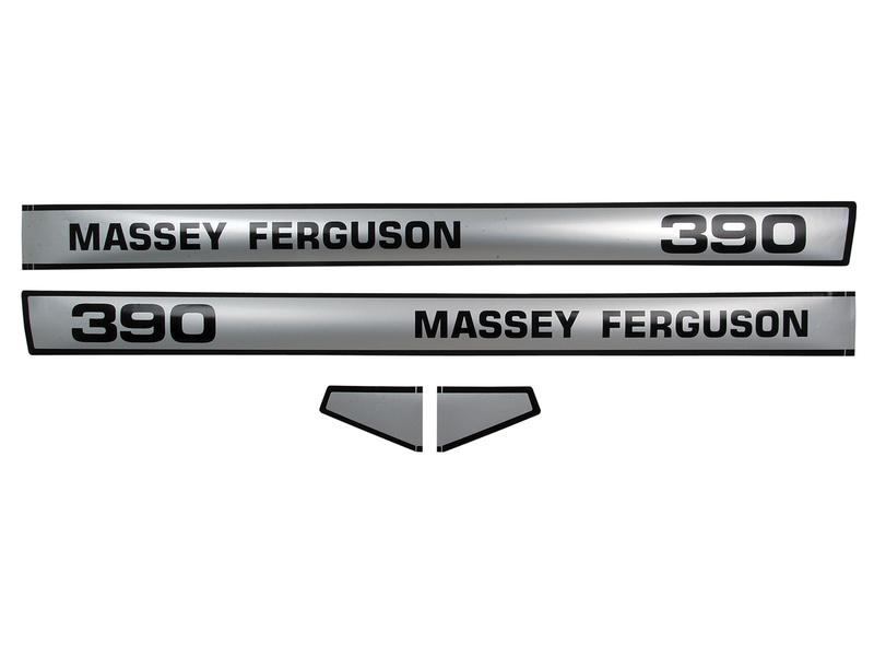 Typenschild - Massey Ferguson 390