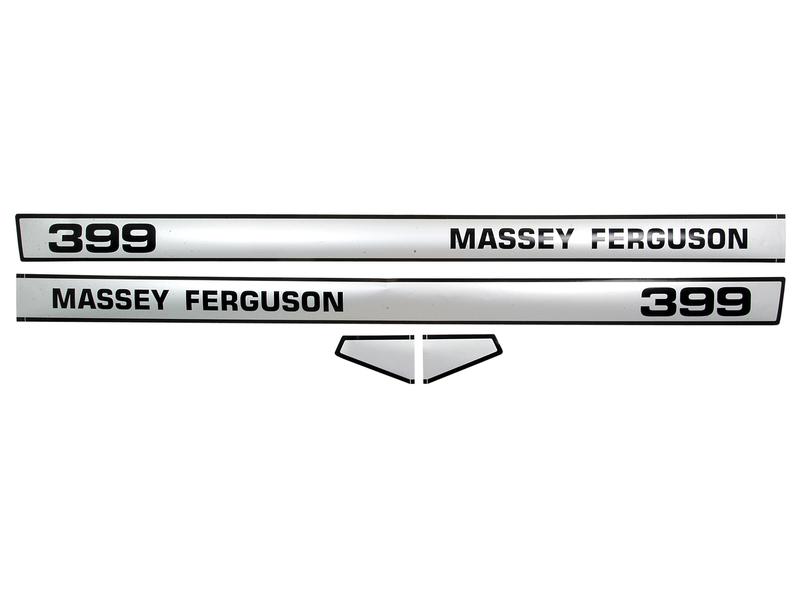 Typenschild - Massey Ferguson 399