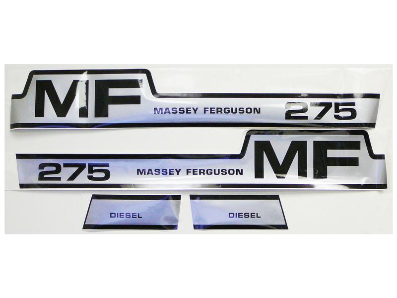 Decal - Massey Ferguson 275 Image 1