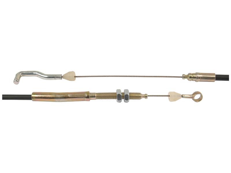 Hand Throttle Cable - Length: 944mm, Outer cable length: 667mm.
