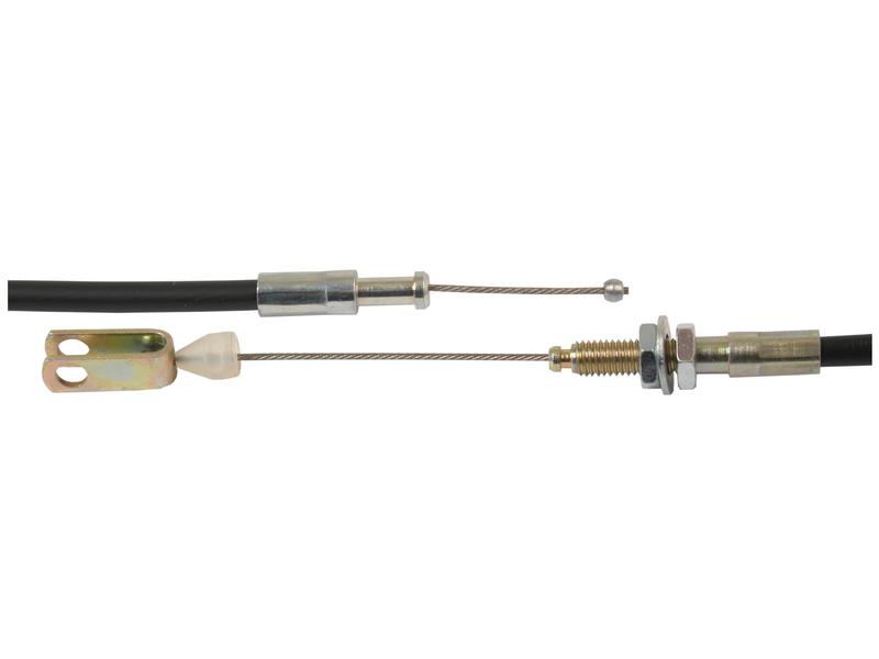 Hand Throttle Cable - Length: 845mm, Outer cable length: 735mm.