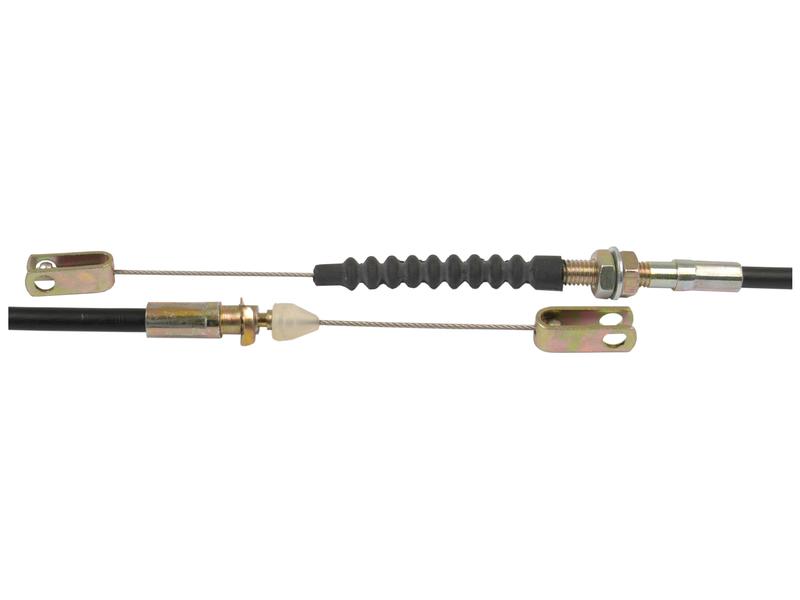 Cables Acelerador de Pie - Longitud: 1040mm, Longitud del cable exterior: 732mm.