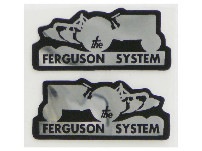 Decal Set - Massey Ferguson Ferguson System (RH & LH)