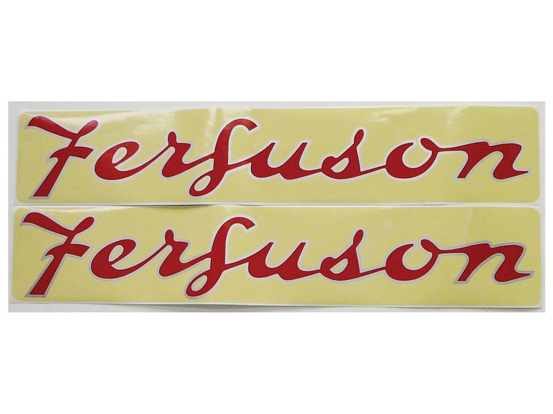 Decal - Massey Ferguson F40 Image 1