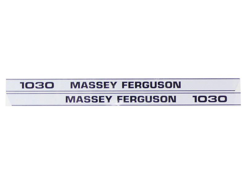 Decal Set - Massey Ferguson 1030 Image 1