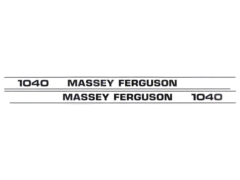 Decal Set - Massey Ferguson 1040